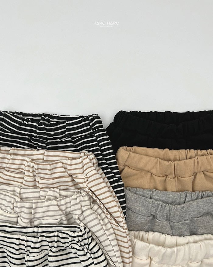 HAROHARO 1+1 papillon jogger pants (85-140cm)