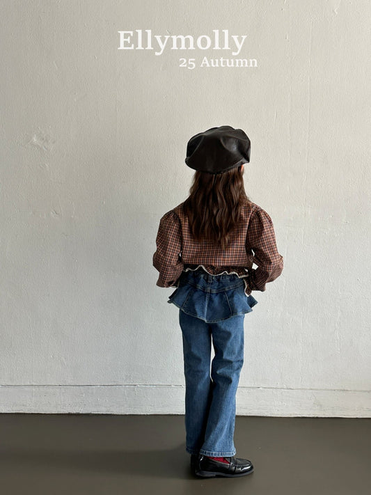 ELLYMOLLY lara frill bootcut denim (90-145cm)
