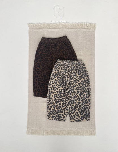lovin leopard pants (80-125cm)