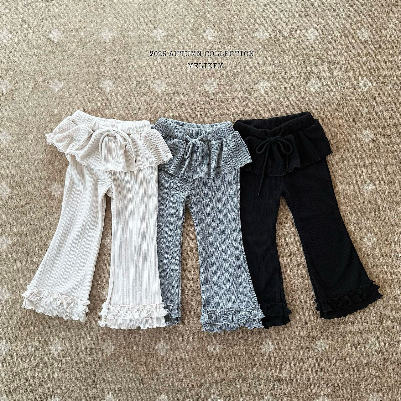 melikey vest frill bootcut (~80-140cm)