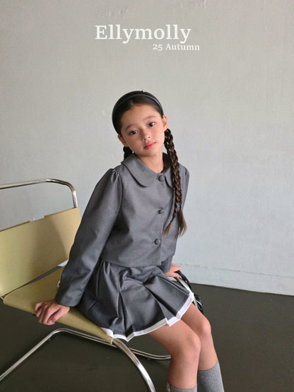 ELLYMOLLY shushu crop jk (90-145cm)