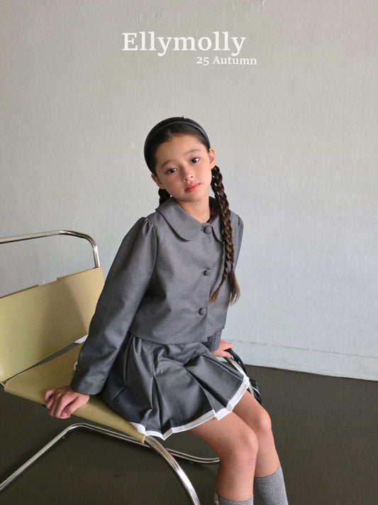 ELLYMOLLY shushu crop jk (90-145cm)