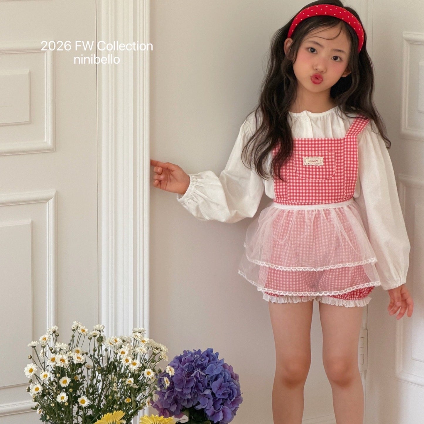 ninibello hazel puff blouse (80-130cm)