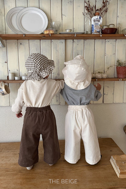 the beige vizo span pants (80-120cm)