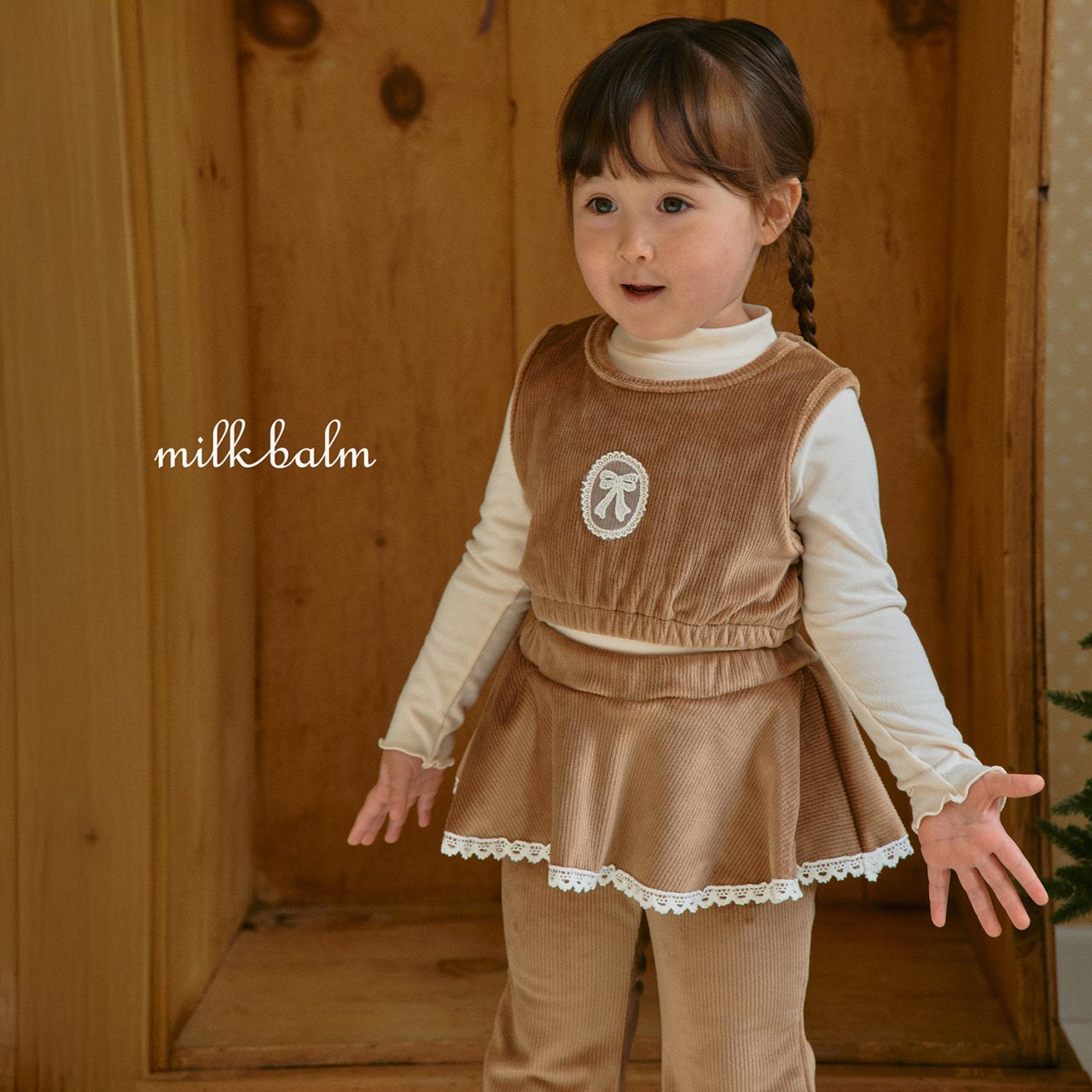 milkbalm mink vest (75-125cm)