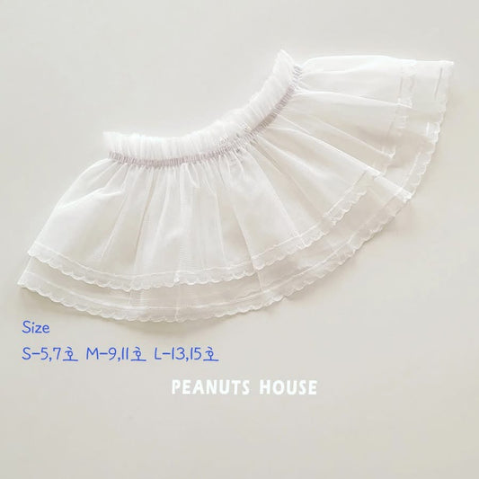 Peanuts 雙層蕾絲圍裙 (85-140cm)