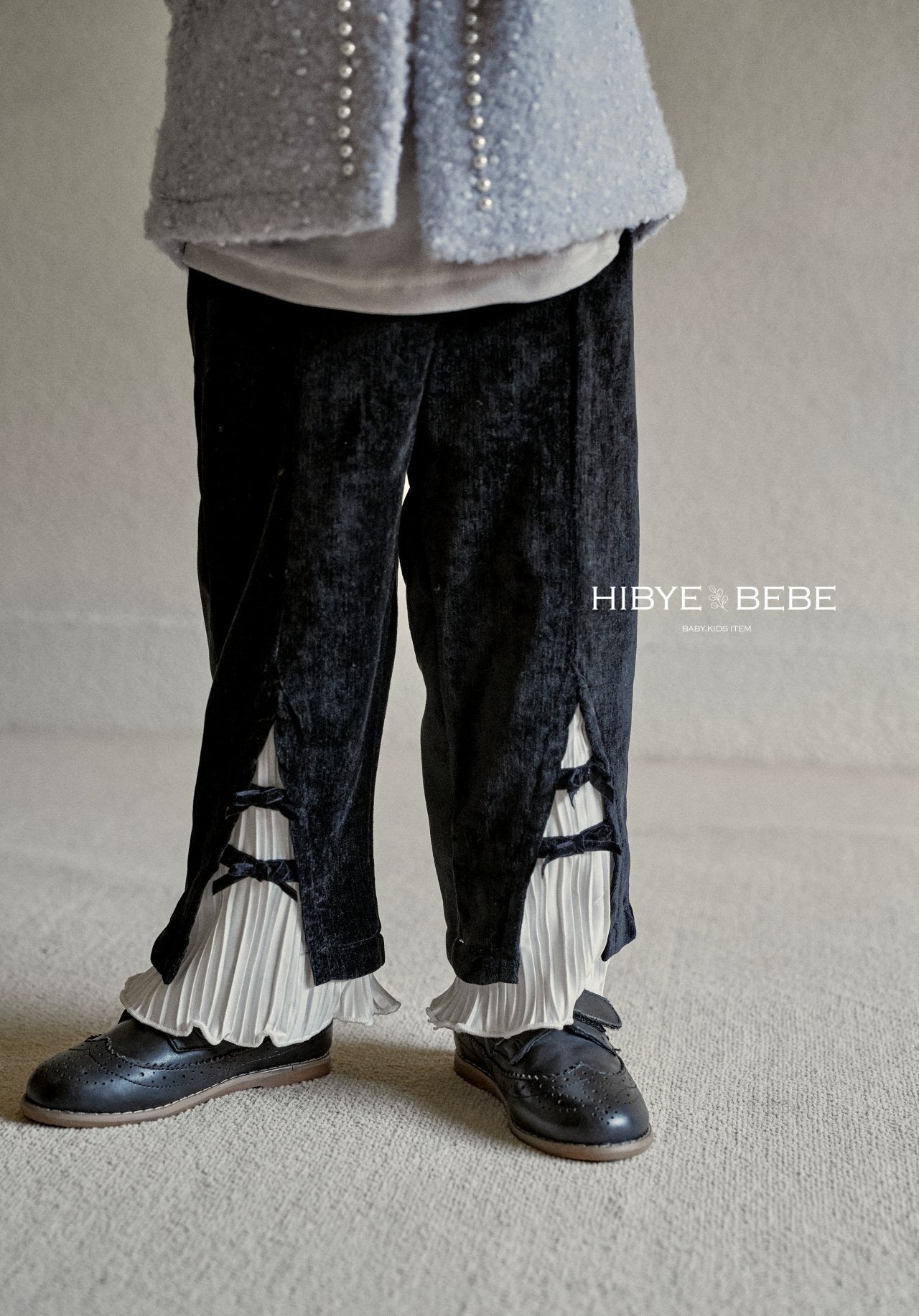 hibyebebe antoine velvet pants (85-120cm)