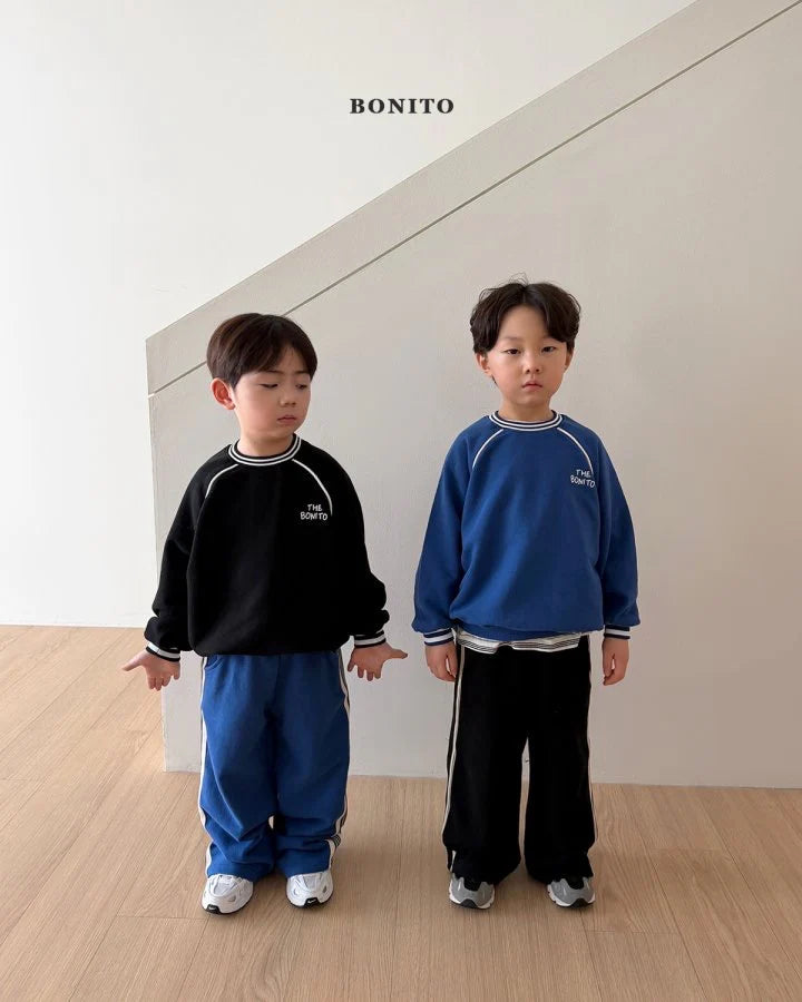 Bonito Stripe Raglan Sweatshirt (~80-140cm)