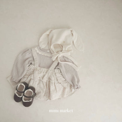 mimi market torsion lace tee (75-90cm)