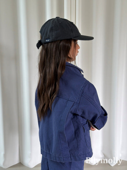 ELLYMOLLY low pocket jacket (90-160cm)