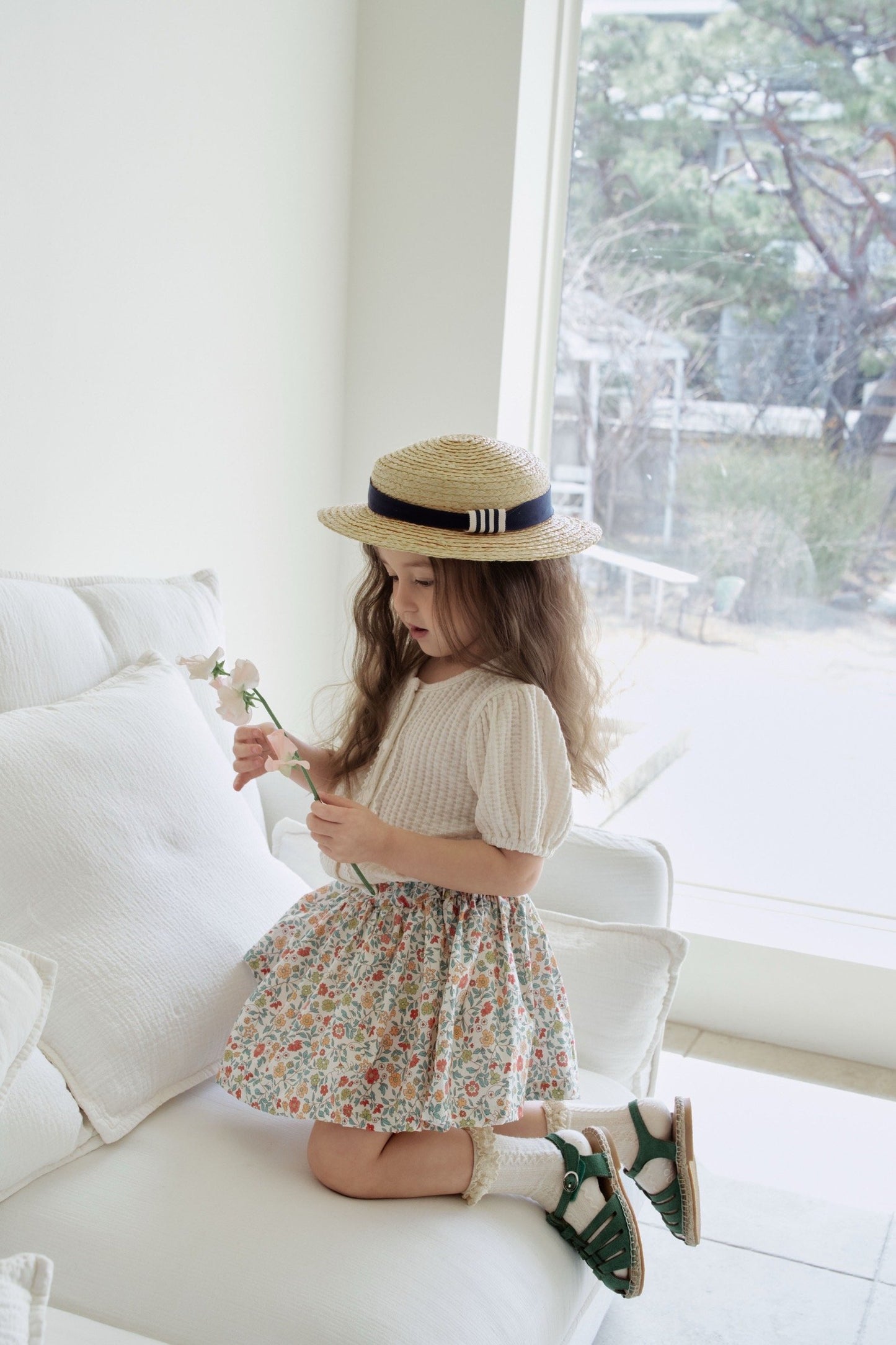 momoann popcorn cardigan (90-130cm)