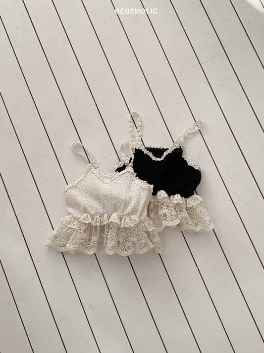 bebeholic pom pom bustier