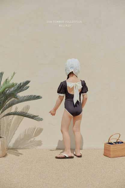 melikey mini dot swimsuit (85-135cm)