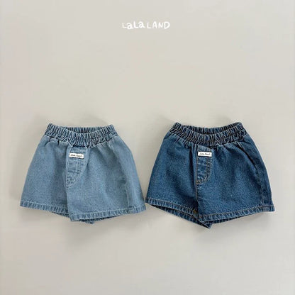 Lalaland point denim shorts (75-120cm)