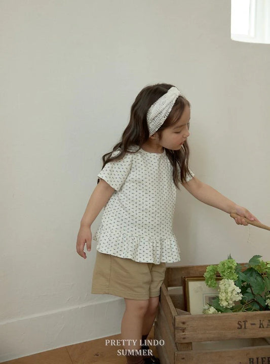 Lindo Flower Short Sleeve T (85-125cm)