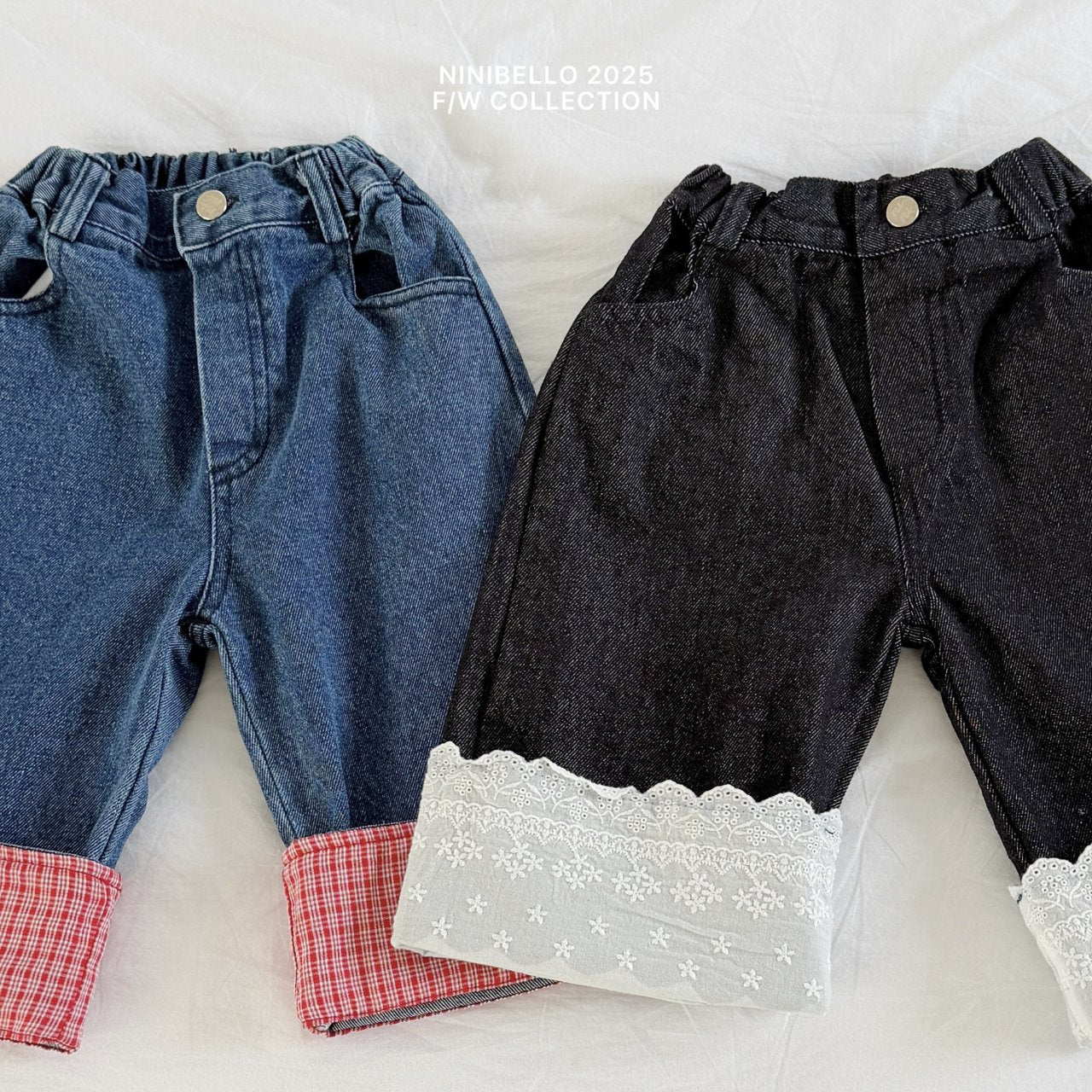 ninibello love me denim pants (80-130cm)