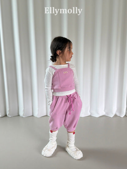 ELLYMOLLY bubble capri jogger pants (90-145cm)