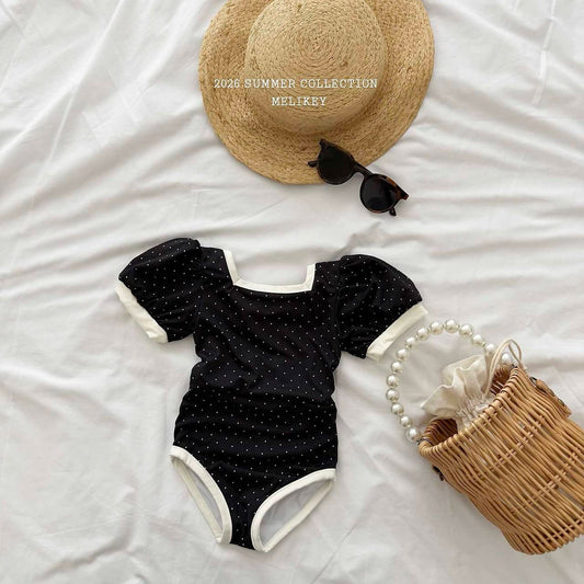 melikey mini dot swimsuit (85-135cm)