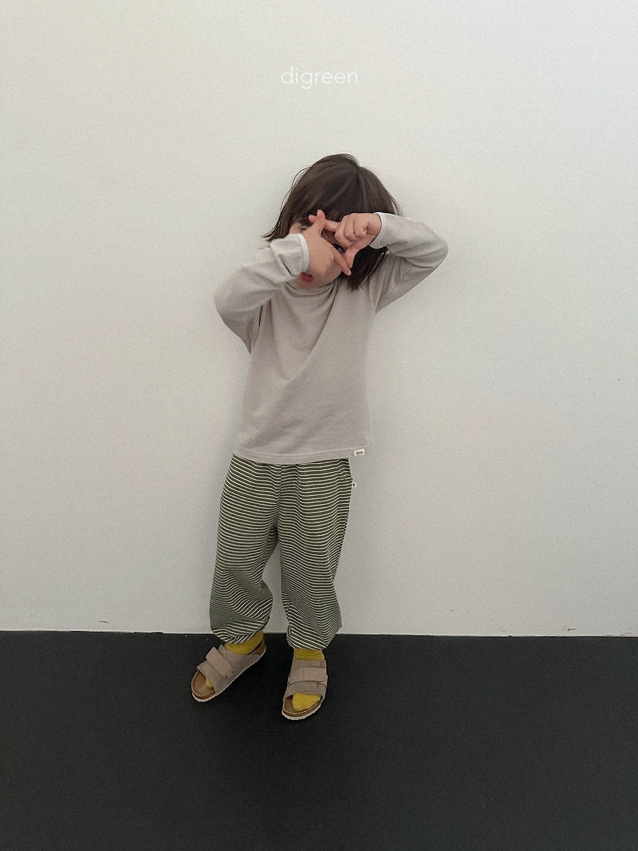 digreen j st jogger pants (85-130cm)