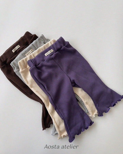 Aosta jelly waffle pants (~70-115cm)