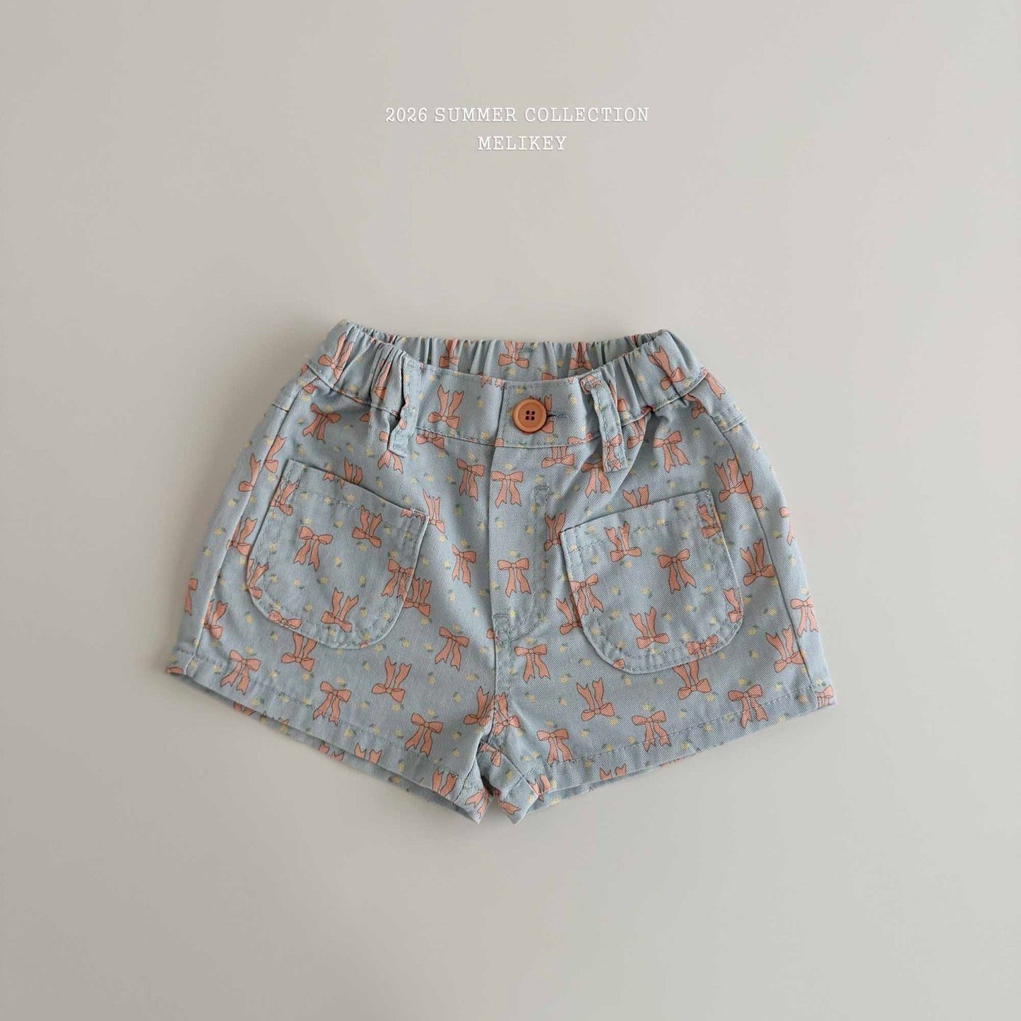 melikey colored ribbon shorts (~80-140cm)