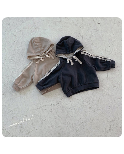 nunubiel lace hood t-shirts (75-120cm)