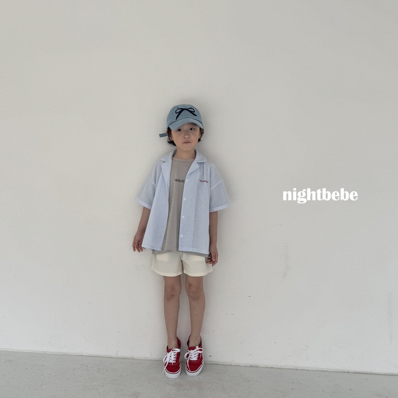 Nightbebe Midnight short-sleeved shirt (kids 80-120cm)
