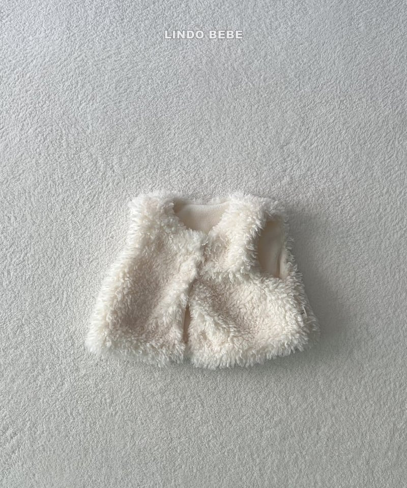 LINDO vera fur vest(3-18m)