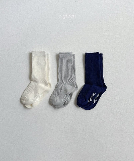 digreen cobalt socks set (12-23cm)