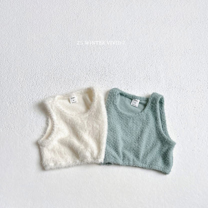 Vivid 溫柔毛毛背心 (75-135cm)