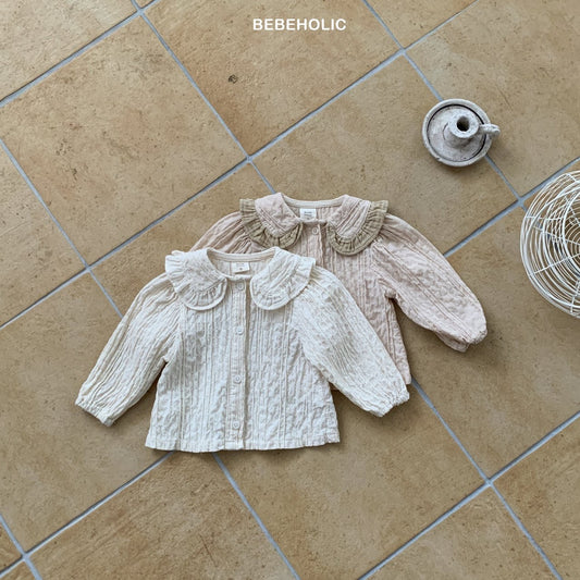 bebeholic frill collar blouse (Bebe 3-18m)