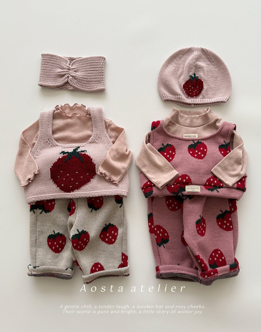 Aosta knit o vest (~80-115cm)