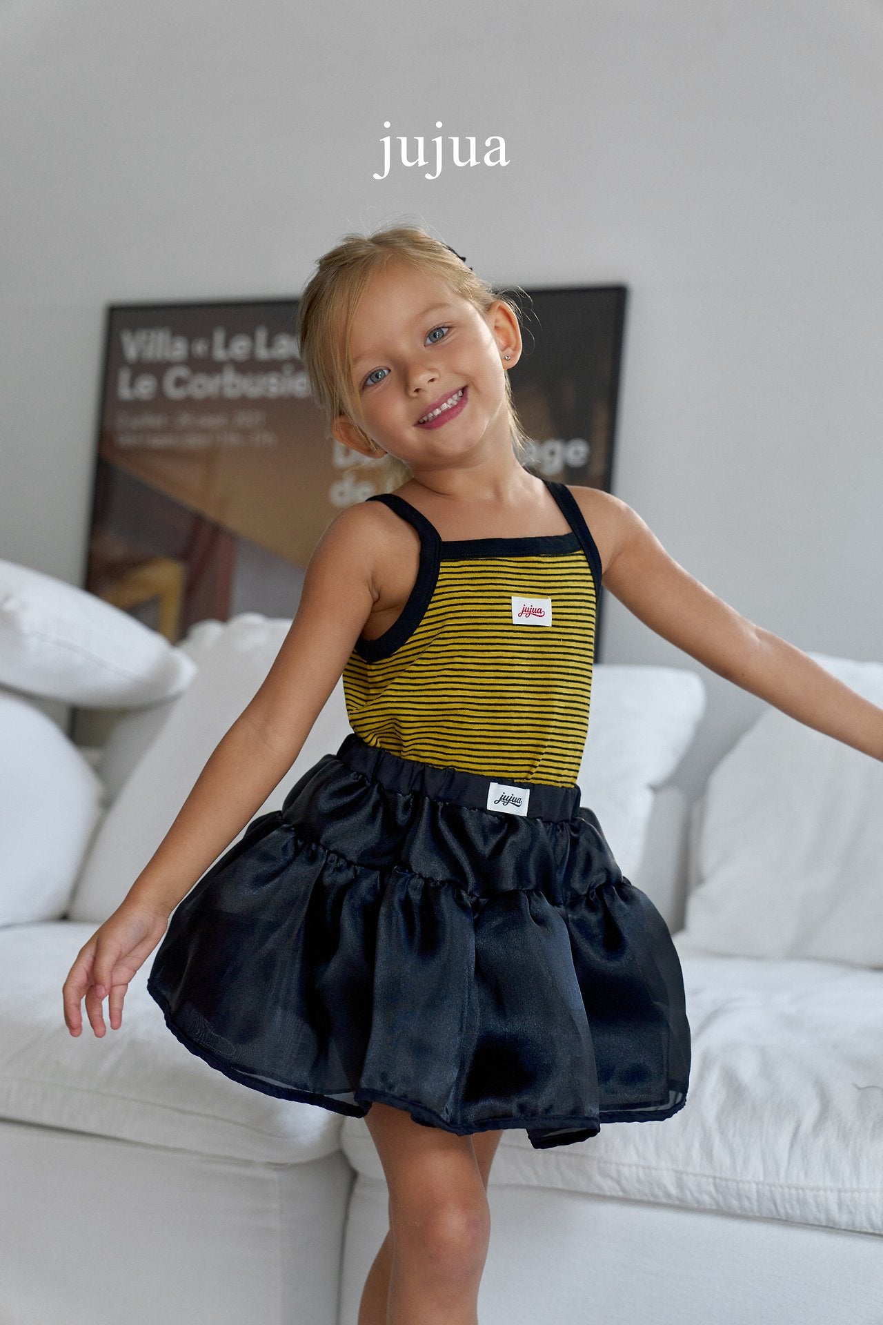 jujua striped tank top (80-120cm)