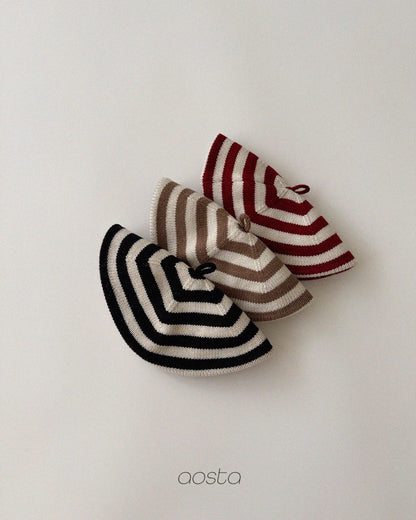 Aosta knit cookie beret