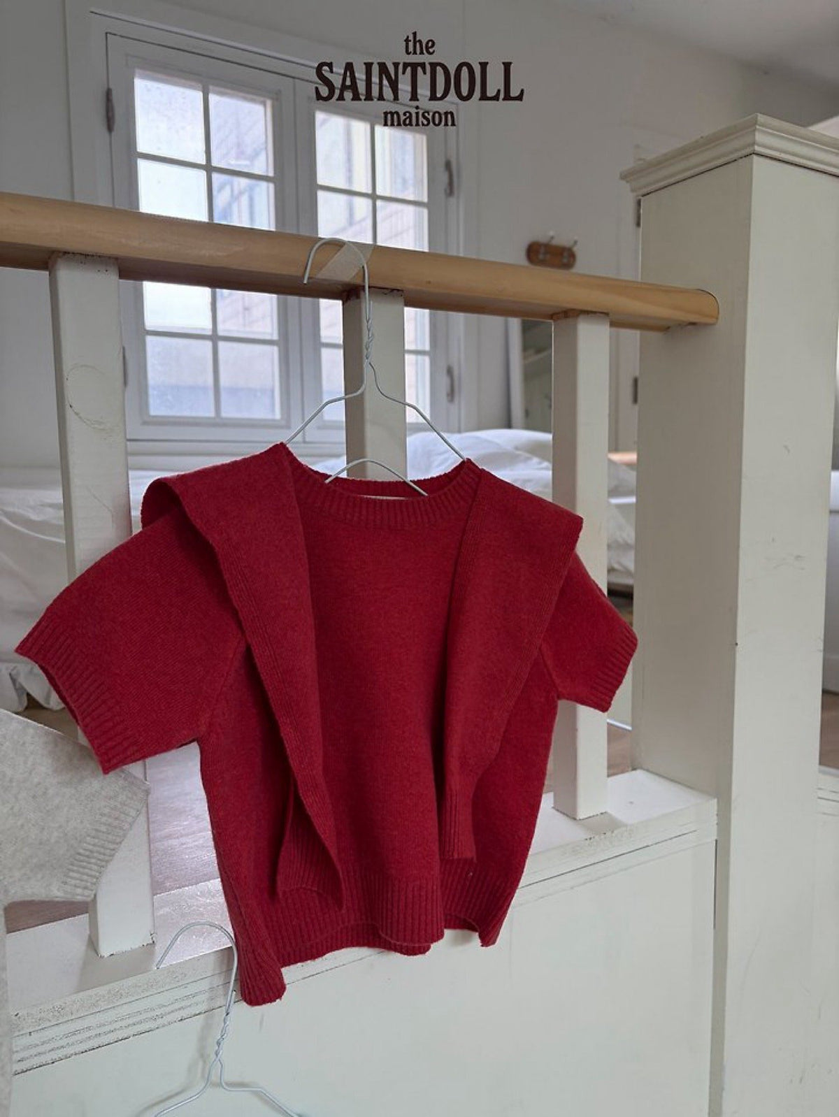 saintdoll knit shawl (kids & mom)