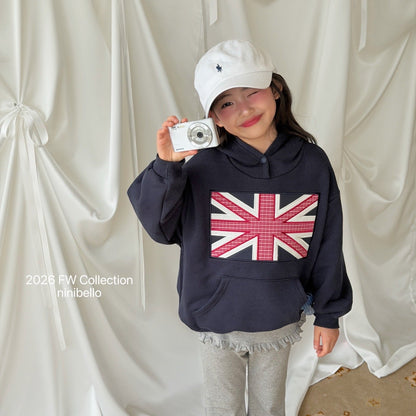 ninibello london patch hoodie (80-130cm)