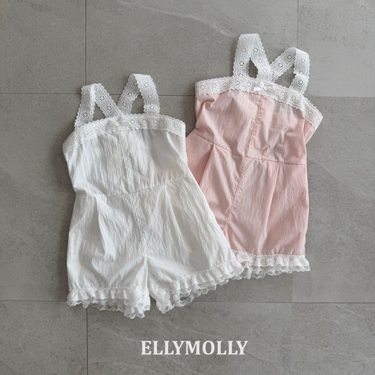 ELLYMOLLY pure lace jumpsuit (90-145cm)