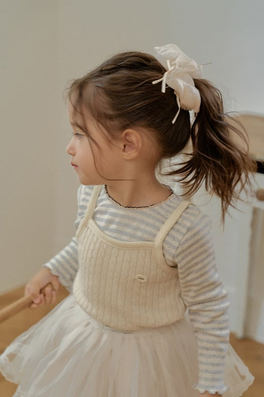 momoann knit vest (90-130cm)