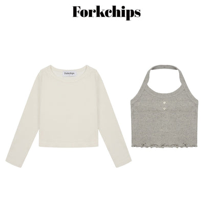 FORKCHIPS hug grade tee (95-160cm)