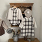 hibyebebe british check overalls
(75-90cm)