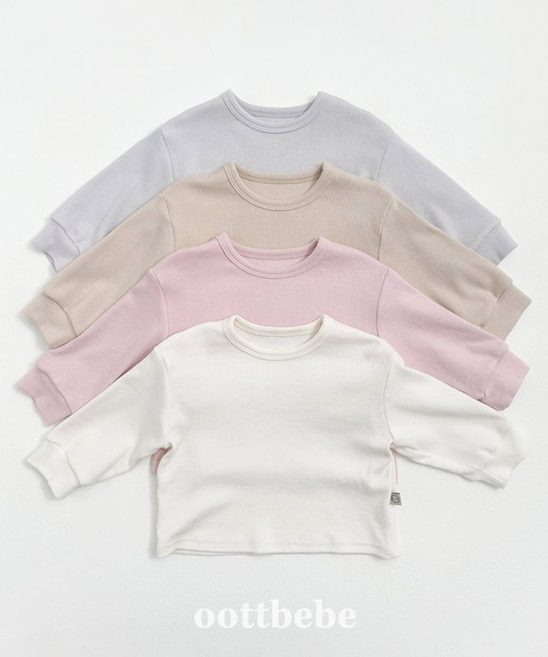 oottbebe creamy shibori tee(3-12m)