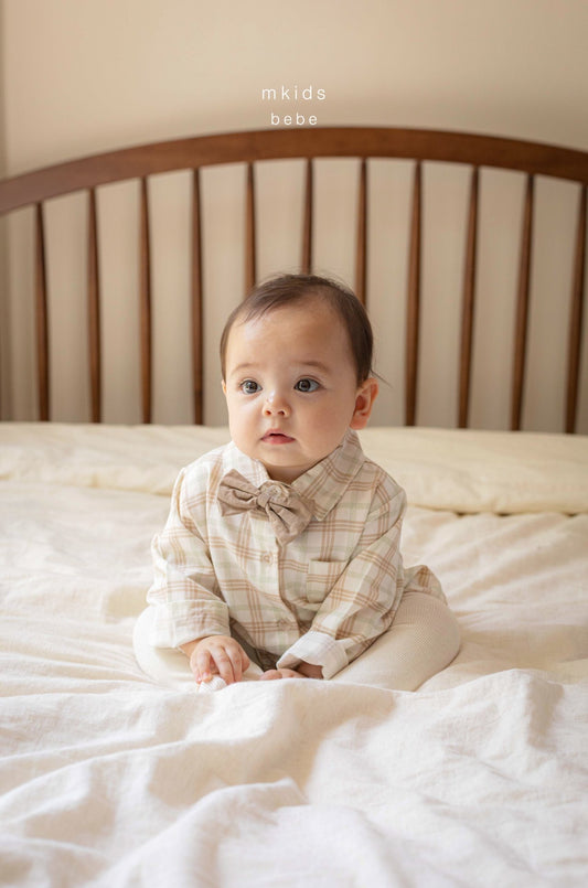 mkids vest tie suit (3-18m)