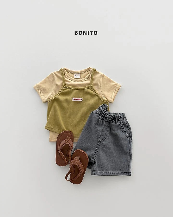 Bonito color span tee (~80-140cm)