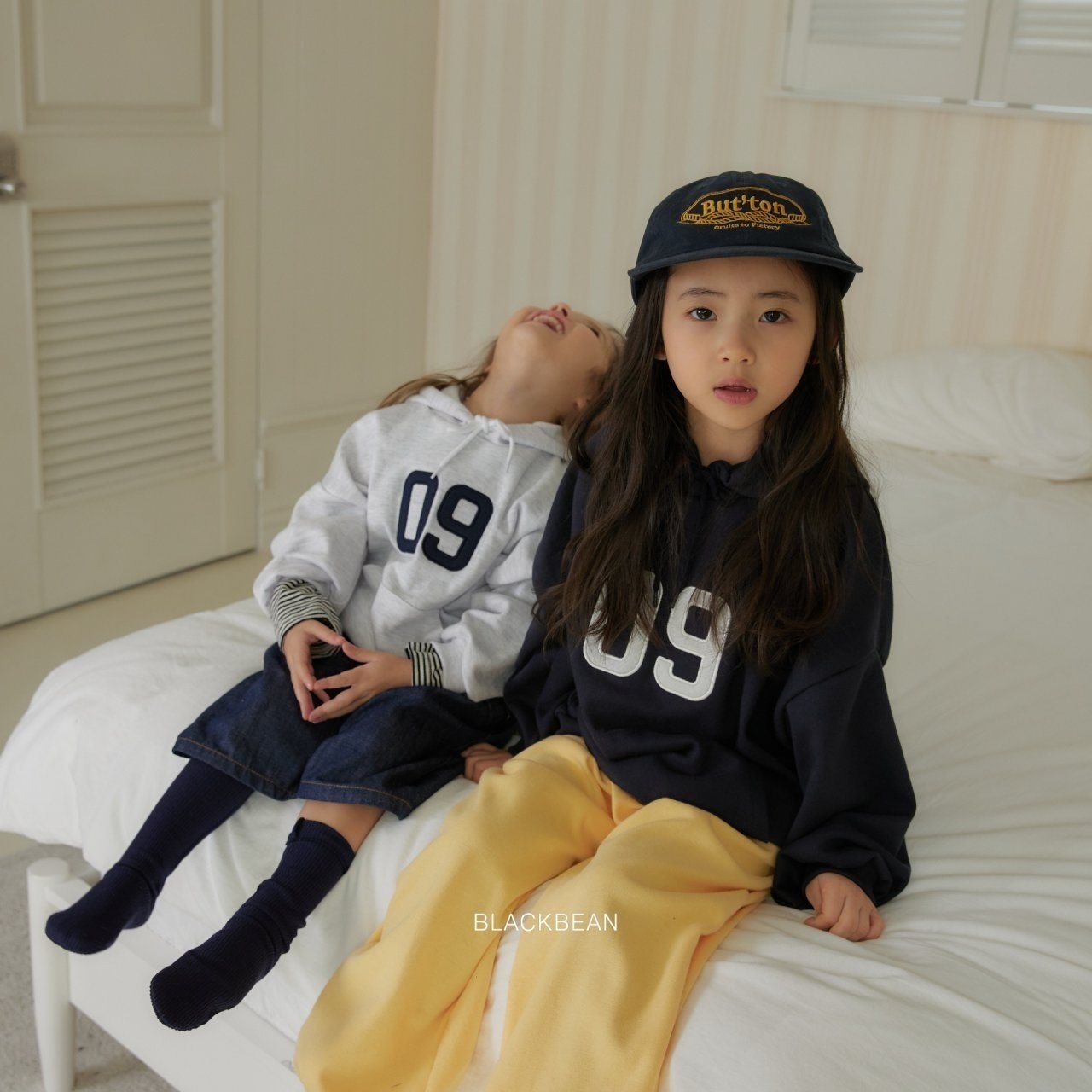blackbean number hoodie(kids)