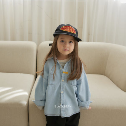 blackbean martin blue shirt(kids)