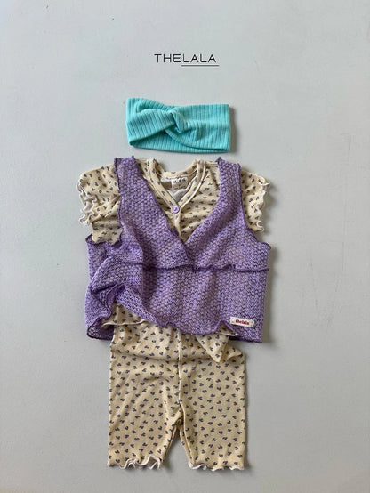 Lala Mesh Knit Vest (~75-115cm)