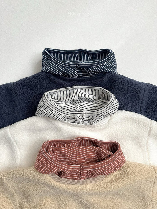 minirobe sherpa hoodie (75-110cm)