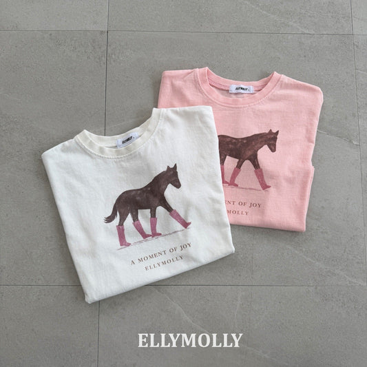 ELLYMOLLY blush pony t (kids & mom)