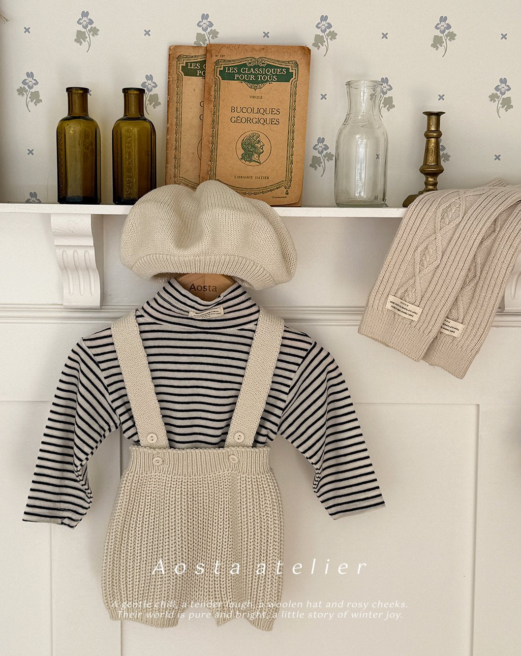 Aosta knit overalls (3-18m)