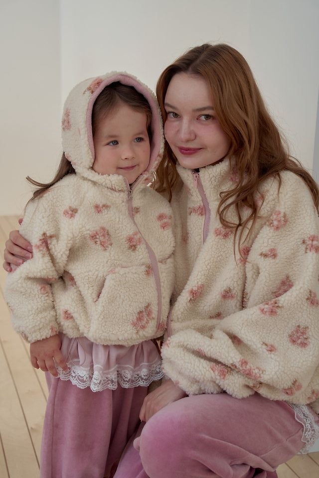 momoann monet tumble zip-up (kids & adult )